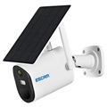 Escam QF290 Waterproof Solar-Powered Security Camera - White