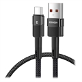 Essager Quick Charge 3.0 USB-C Kabl - 66W - 1m (Otvoreno pakovanje - Zadovoljavajuće Stanje) - Crni