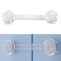 FS02 Child Safety Lock for Cabinets and Drawers - Transparent