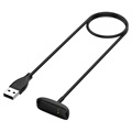 Fitbit Inspire 2/Ace 3 USB Kabal za Punjenje - 1m - Crni