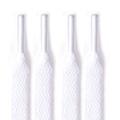 Flat Laces in Polyester - 120cm - White