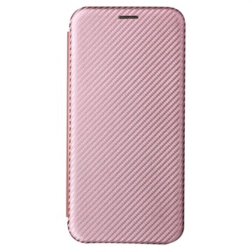 Samsung Galaxy S22+ 5G Flip Futrola - Carbon Fiber - Zlatnoroza