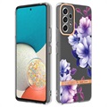 Flower Series Samsung Galaxy A53 5G TPU Maska - Ljubičasta Begonija