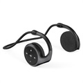 Sklopive Bluetooth Slušalice A23 sa Trakom za Vrat - Crne