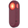 Garmin Varia RTL515 Bike Light Bicycle Radar Protection Sleeve Silicone Case Dustproof Soft Cover - Wine Red