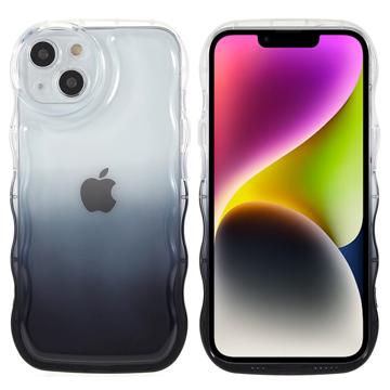 Wavy Edge Gradient iPhone 14 Plus TPU Maska
