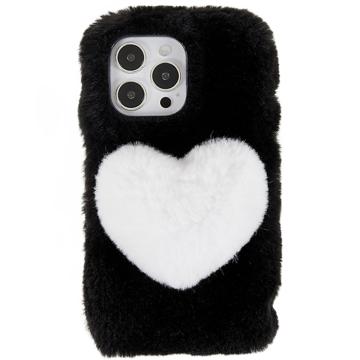 Plush Heart iPhone 14 Pro TPU Maska
