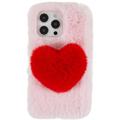 Plush Heart iPhone 14 Pro TPU Maska