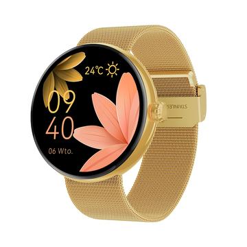 Forever Forevive 5 SB-365 Fashion Smartwatch for Women - Mesh Strap - Gold