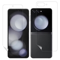 Samsung Galaxy Z Flip5 Full Cover PET Komplet Zaštite - Providni