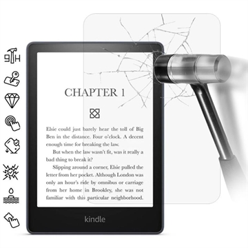 Amazon Kindle Paperwhite (2024) Full Cover Zaštitno Kaljeno Staklo - 9H, 0.3mm - Providno