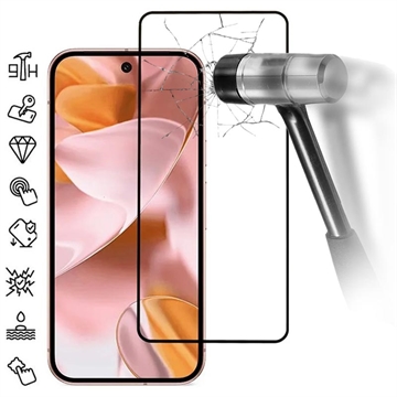 Google Pixel 10 Full Cover Zaštitno Kaljeno Staklo - 9H - Crne Ivice