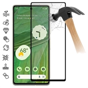 Google Pixel 7a Full Cover Zaštitno Kaljeno Staklo - 9H - Crne Ivice