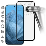 Google Pixel 9/9 Pro Full Cover Zaštitno Kaljeno Staklo - 9H - Crne Ivice