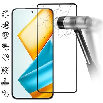 Honor 90 GT Full Cover Zaštitno Kaljeno Staklo - 9H - Crne Ivice