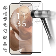 Motorola Edge 50 Full Cover Zaštitno Kaljeno Staklo - 9H - Crne Ivice