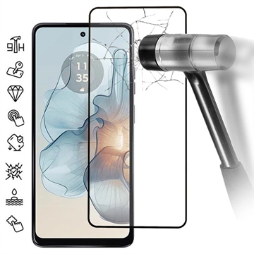 Motorola Moto G24 Power Full Cover Zaštitno Kaljeno Staklo - 9H - Crne Ivice