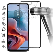 Motorola Moto G34 Full Cover Zaštitno Kaljeno Staklo - 9H - Crne Ivice