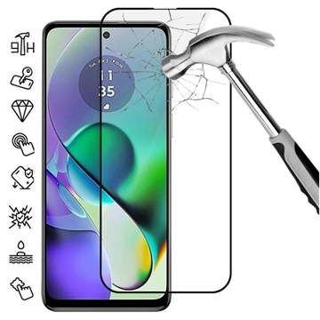 Motorola Moto G54 Full Cover Zaštitno Kaljeno Staklo - 9H - Crne Ivice