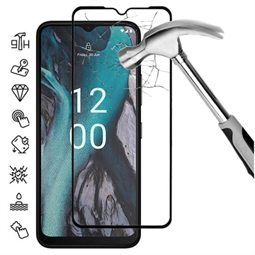 Nokia C22 Full Cover Zaštitno Kaljeno Staklo - 9H - Crne Ivice