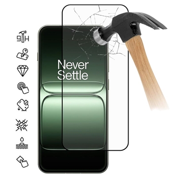 OnePlus 13s Full Cover Tempered Glass Screen Protector - 9H - Black Edge