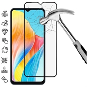 Oppo A18 Full Cover Zaštitno Kaljeno Staklo - 9H - Crne Ivice