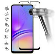 Samsung Galaxy A05 Full Cover Zaštitno Kaljeno Staklo - 9H - Crne Ivice