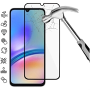 Samsung Galaxy A05s Full Cover Zaštitno Kaljeno Staklo - 9H - Crne Ivice