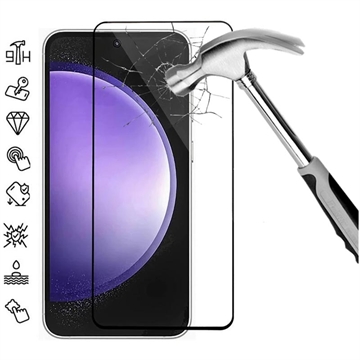 Samsung Galaxy S24 FE Full Cover Zaštitno Kaljeno Staklo - 9H - Crne Ivice