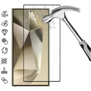 Samsung Galaxy S25 Ultra Full Cover Zaštitno Kaljeno Staklo - 9H - Crne Ivice