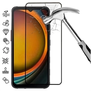 Samsung Galaxy Xcover7 Full Cover Zaštitno Kaljeno Staklo - 9H - Crne Ivice