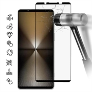 Sony Xperia 1 VI Full Cover Zaštitno Kaljeno Staklo - 9H - Crne Ivice