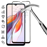 Xiaomi Redmi 12C Full Cover Zaštitno Kaljeno Staklo - 9H - Crne Ivice