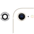 iPhone SE (2022)/SE (2020) Zaštita za Kameru od Metala i Kaljenog Stakla - Srebrna