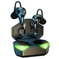 Gejmerske TWS Slušalice sa Redukcijom Buke K5 - Zelene / Crne
