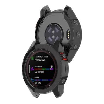 Garmin Epix Gen 2 Ultra-tanka TPU Maska - Crna / Providna