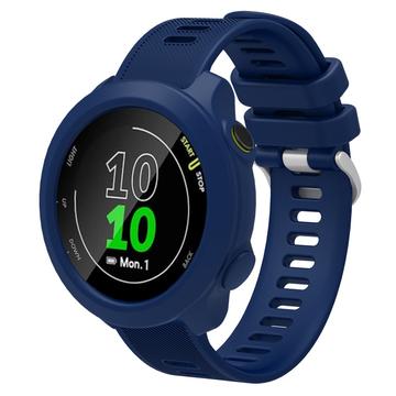 Garmin Forerunner 158 Zamenski Silikonski Kaiš sa Integrisanim Okvirom - Plava