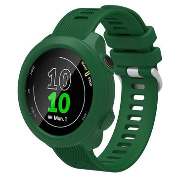Garmin Forerunner 158 Zamenski Silikonski Kaiš sa Integrisanim Okvirom - Zelena