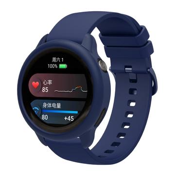 Garmin vivoactive 6 Zamenski Silikonski Kaiš sa Integrisanim Okvirom - Plava