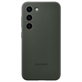 Samsung Galaxy S23 5G Silikonska Maska EF-PS911TGEGWW - Zelena