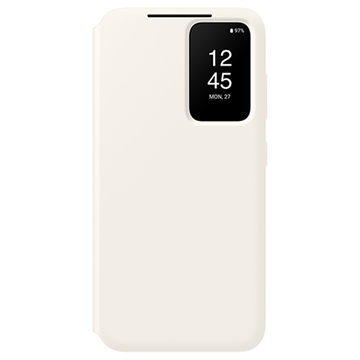 Samsung Galaxy S23+ 5G Smart View Wallet Case EF-ZS916CUEGWW (Open-Box Satisfactory) - Cream