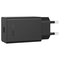 Sony USB-C Brzi Putni Punjač XQZ-UC1 - 30W - Bulk - Crni