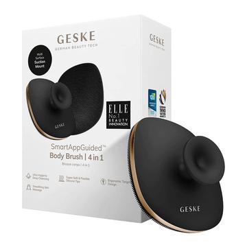 Geske 4-in-1 Body Brush with Silicone Tips & App Support - Gray