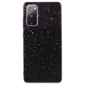 Glitter Series Samsung Galaxy S20 FE Hybrid Maska - Crna