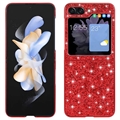 Samsung Galaxy Z Flip5 Glitter Series Hybrid Maska - Crvena
