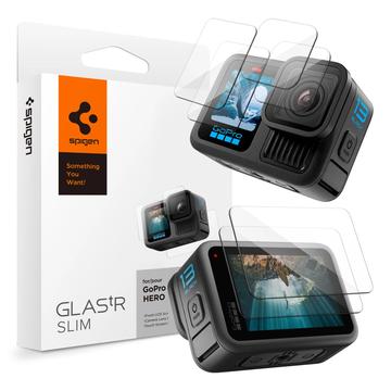GoPro Hero 13 Spigen Glas.tR Slim Zaštitno Kaljeno Staklo za Ekran - 9H - 2 Kom.