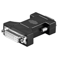 Goobay Analogni VGA / DVI-I Adapter - Crni