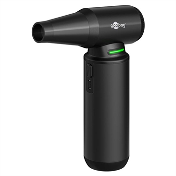 Goobay Cordless Air Duster Superior - 130000rpm, 180W - Black