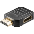 HDMI™-adapter, Guldpläterad