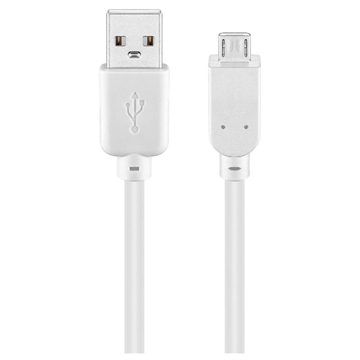 Goobay Micro USB Cable - 1m - White